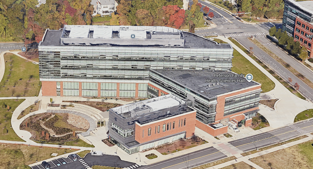 Google Maps glass building